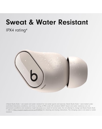 Beats Studio Buds + True Wireless Noise-Cancelling Earbuds - White