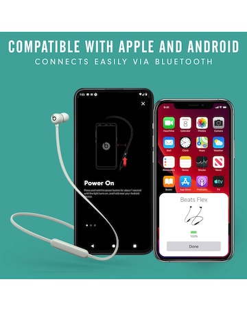 Beats Flex Wireless Bluetooth Earphones - Smoke Grey
