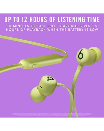 Beats Flex Wireless Bluetooth Earphones - Yuzu Yellow