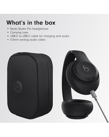 Beats Studio Pro ANC Over-Ear Wireless Headphones - Black