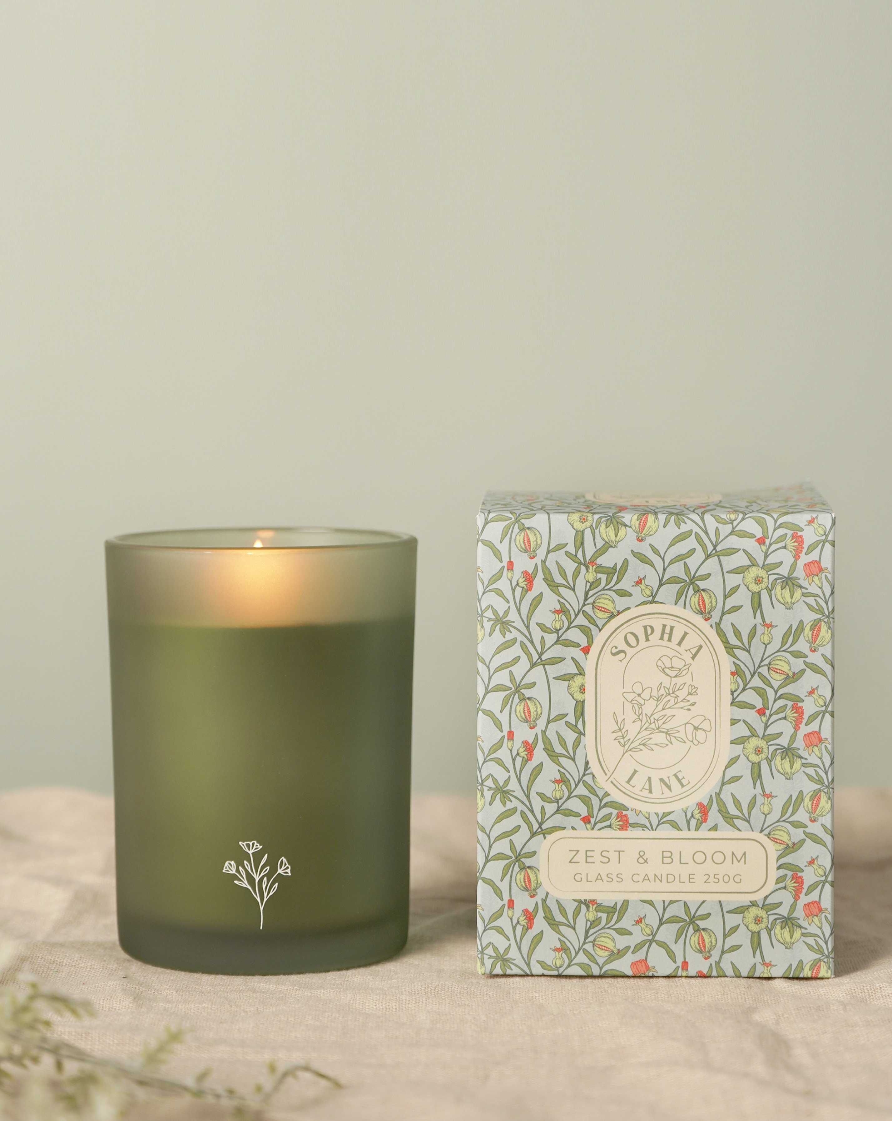 New In - Sophia Lane Zest & Bloom Candle