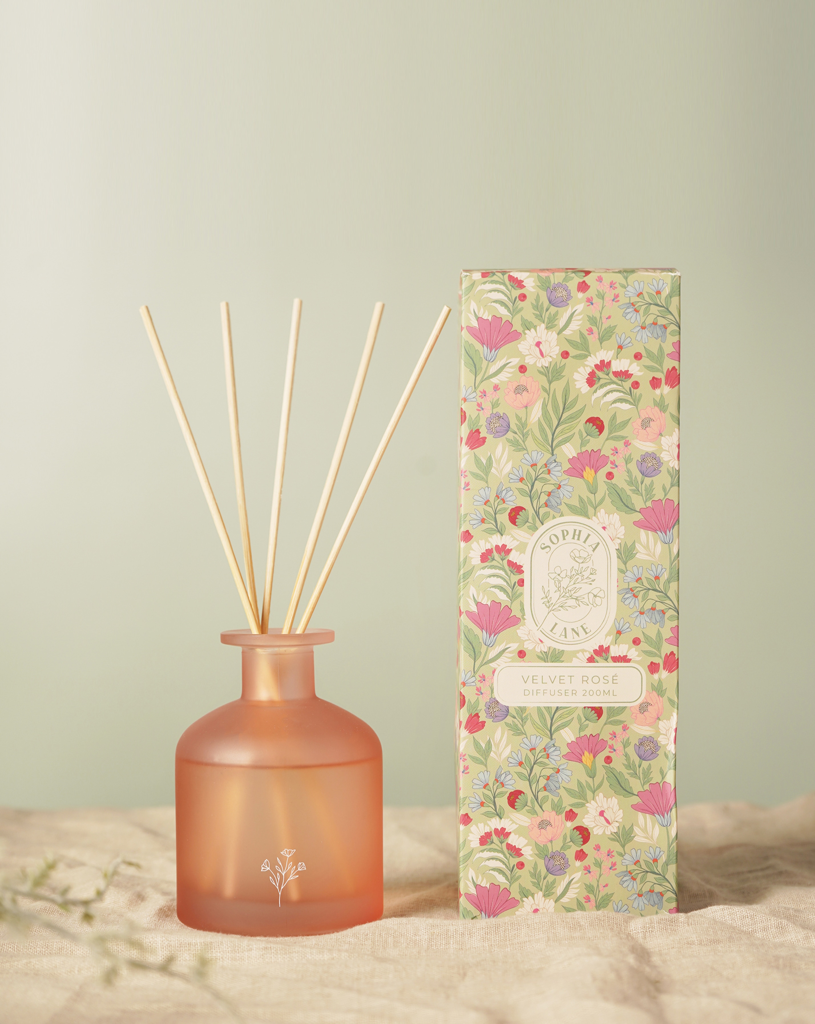 New In - Sophia Lane Velvet Rose Diffuser