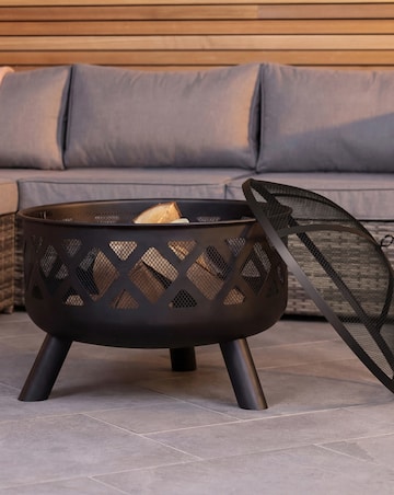 Charles Bentley Round Fire Pit