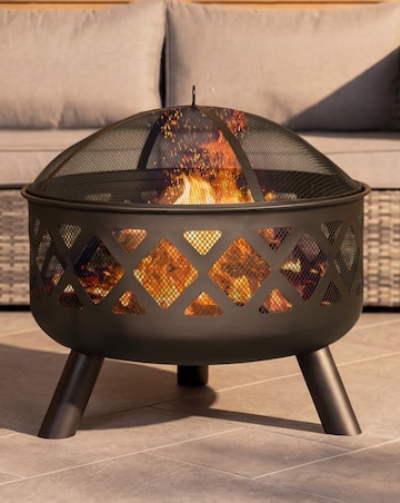 Charles Bentley Round Fire Pit