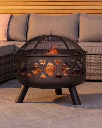 Charles Bentley Round Fire Pit
