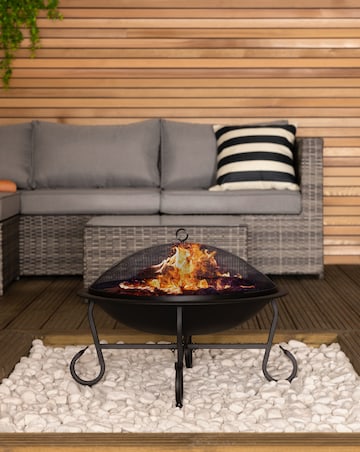Charles Bentley Steel Fire Pit
