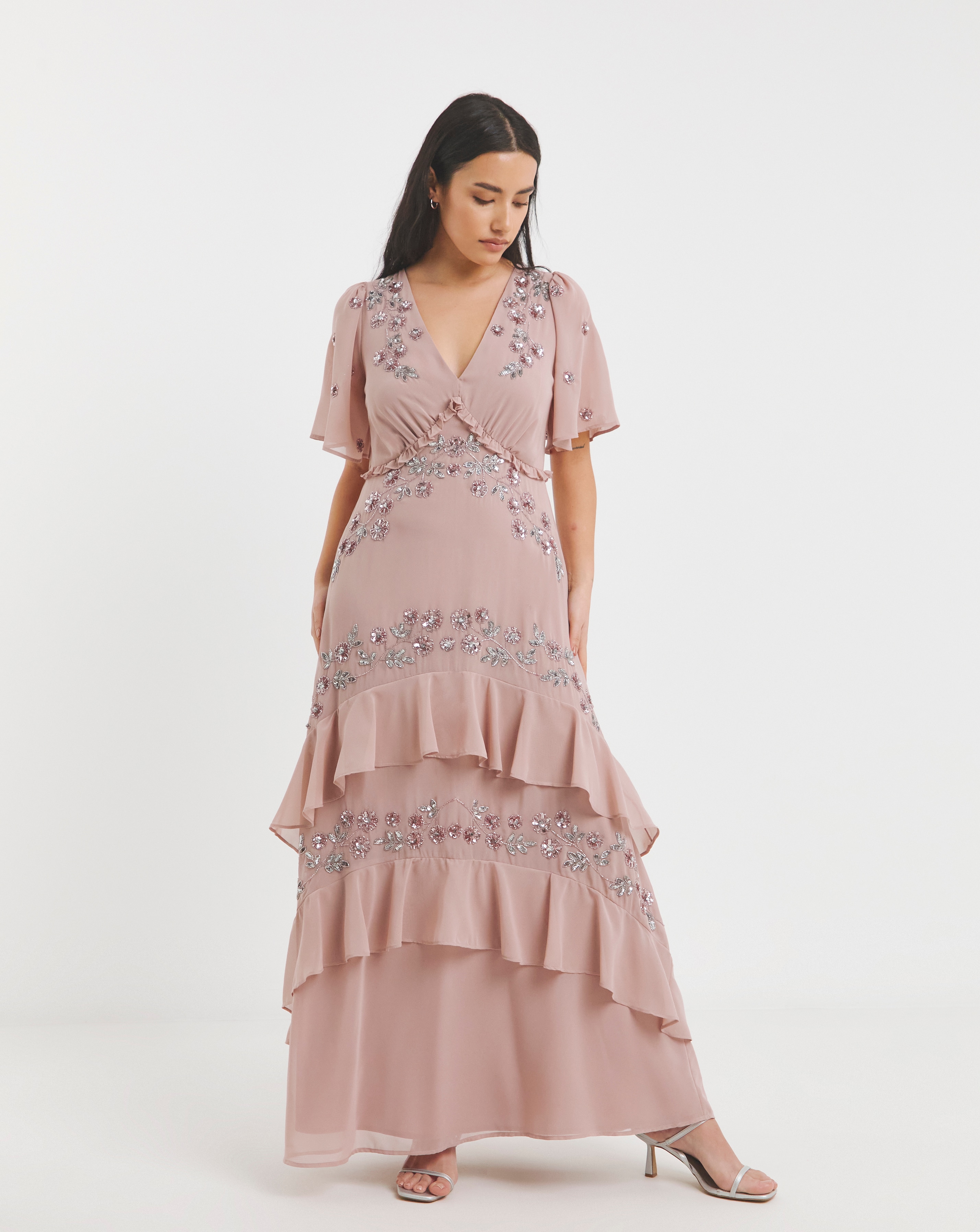 Maya Deluxe Embellished Maxi