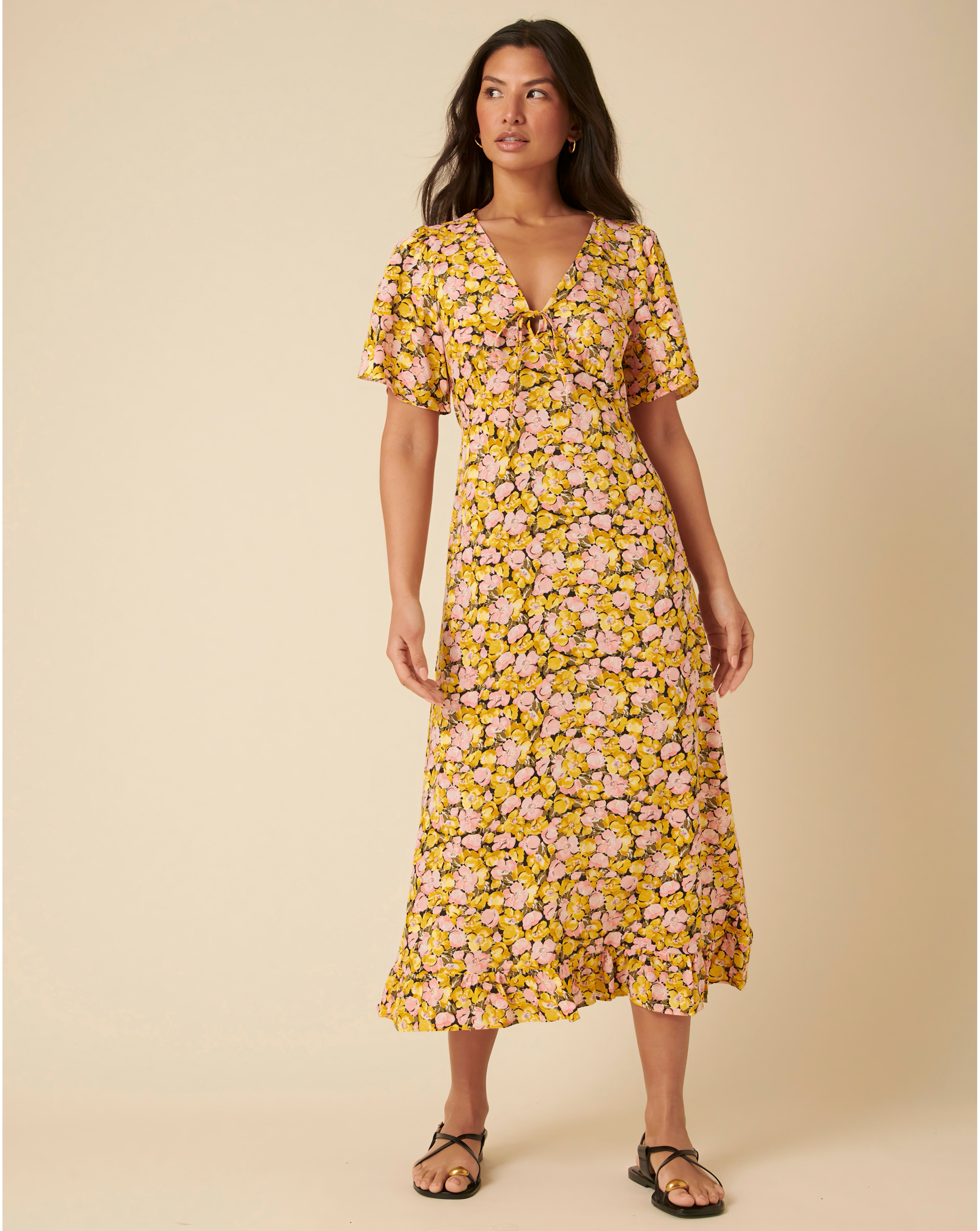 Nobody's Child Dalia Midi Dress