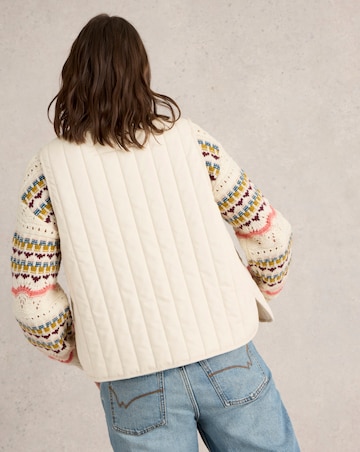 White Stuff Emma Quilted Gilet