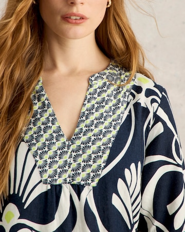 White Stuff Ash Linen Dress