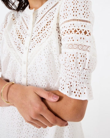 FatFace Brody Broderie Dress