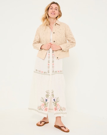 FatFace Embroidered Jacket