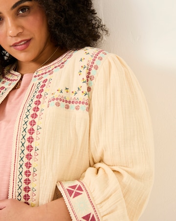 FatFace Embroidered Jacket