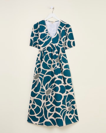 FatFace Remi Shibori Midi