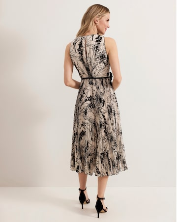 Phase Eight Sandra Printed Pleat Midi Dress