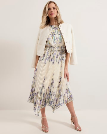 Phase Eight Georgiana Floral Textured Dress