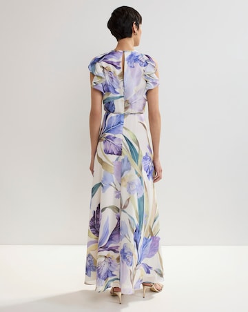 Phase Eight Rachel Printed Texture Maxi Dress