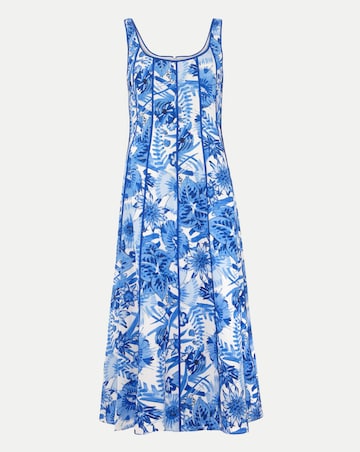 Phase Eight Goldie Printed Midi Dress