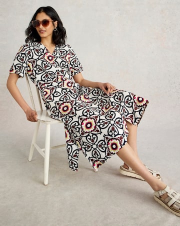 White Stuff Iris Linen Dress