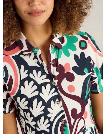 White Stuff Rua Jersey Shirt Dress