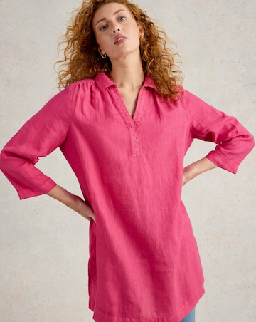 White Stuff Blake Linen Tunic