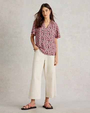 White Stuff Sophia Crinkle Top