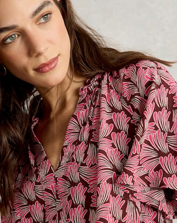 White Stuff Sophia Crinkle Top