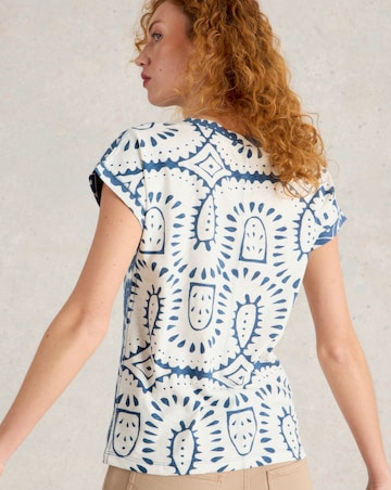 White Stuff Nelly Notch Neck Tee