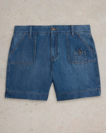 White Stuff Mollie Combat Denim Shorts