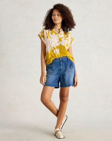 White Stuff Mollie Combat Denim Shorts