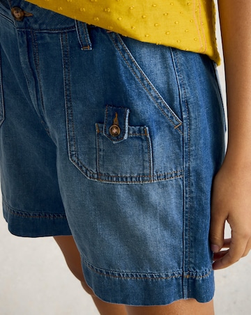 White Stuff Mollie Combat Denim Shorts