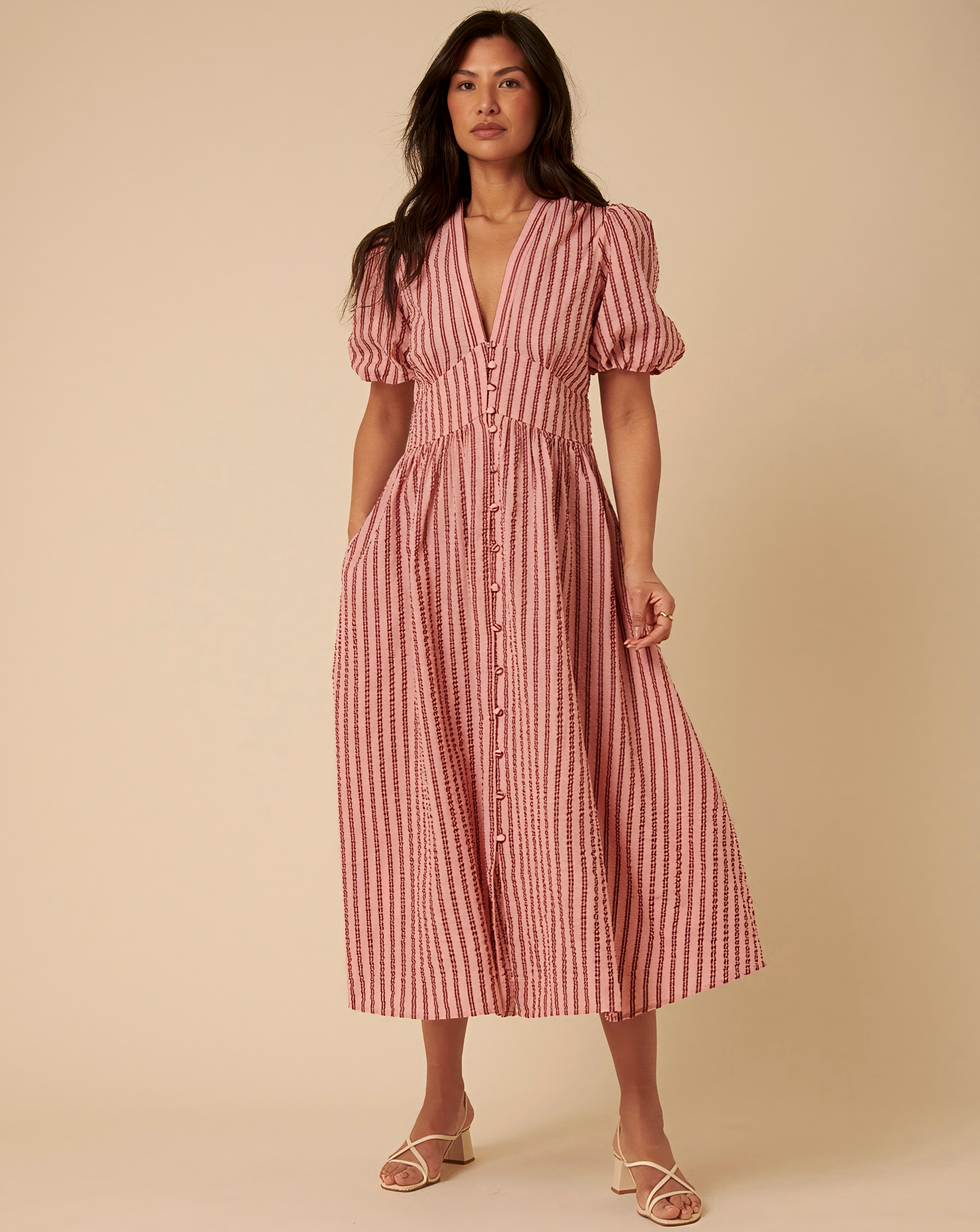 Nobody's Child Stripe Starlight Dress