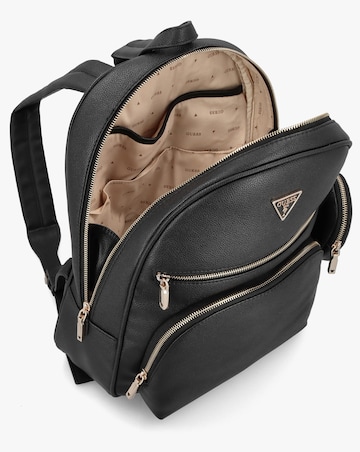 Guess Power Play Tech Black Logo Backpack