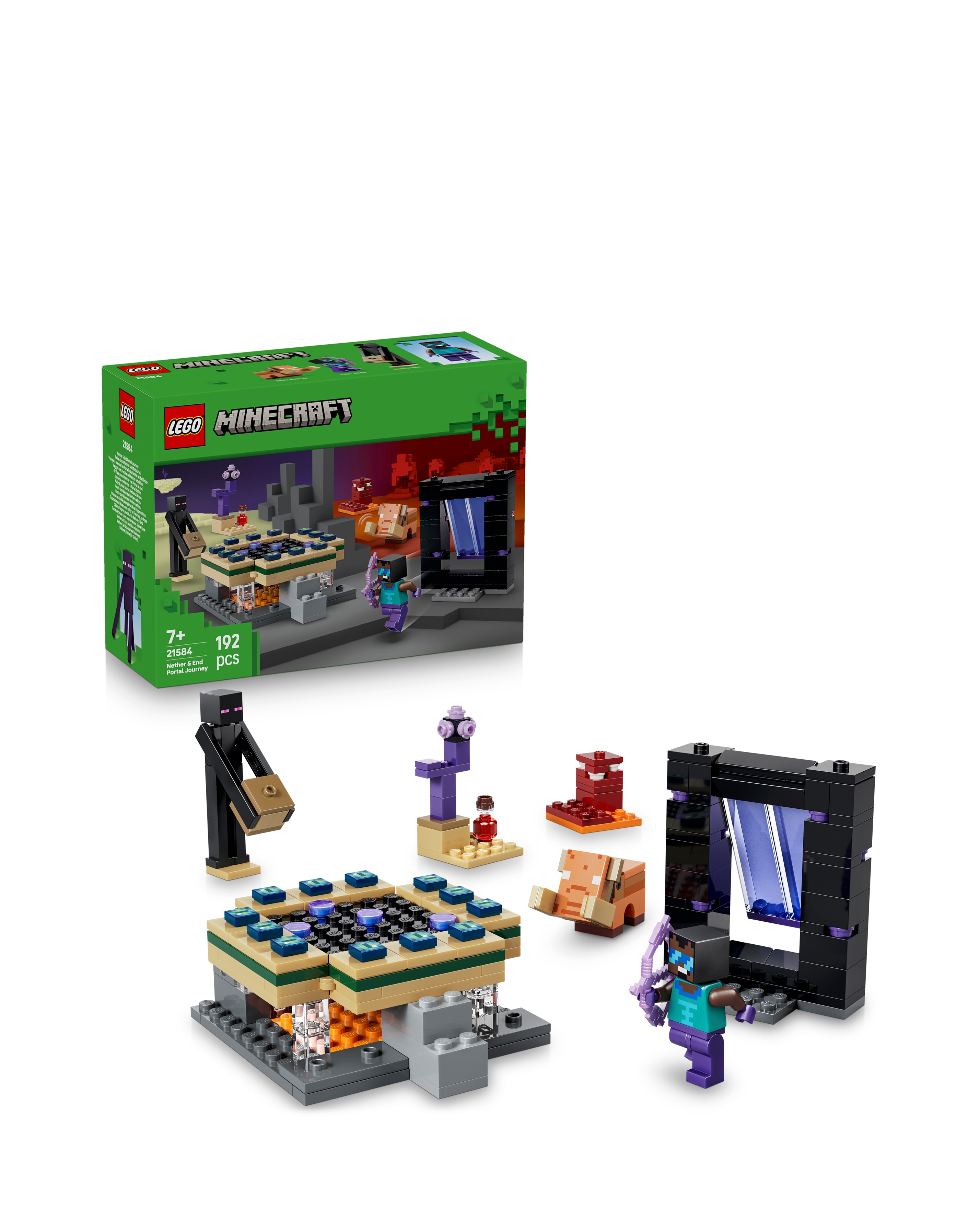LEGO Minecraft Portal Journey