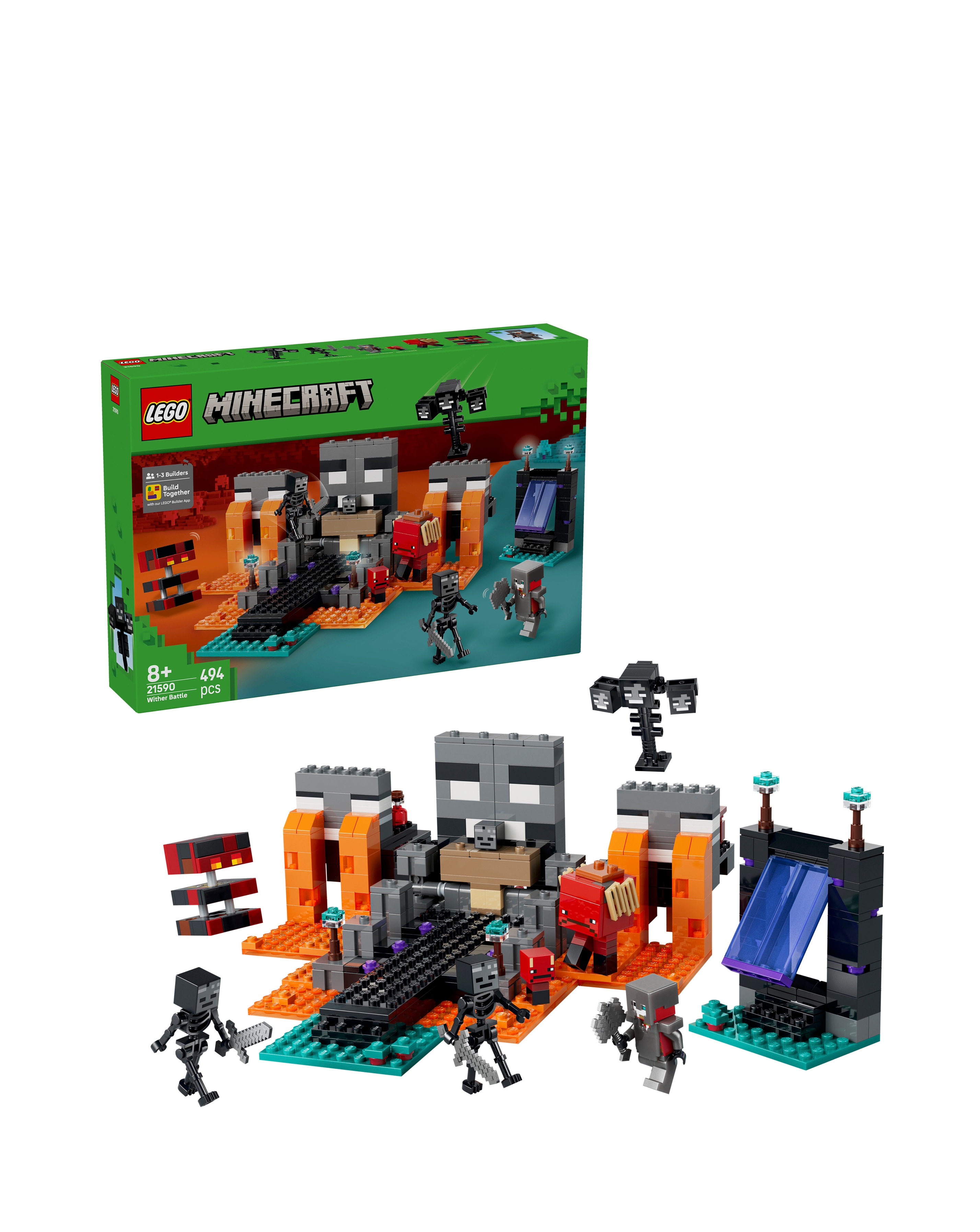New In - LEGO Minecraft Wither Battle