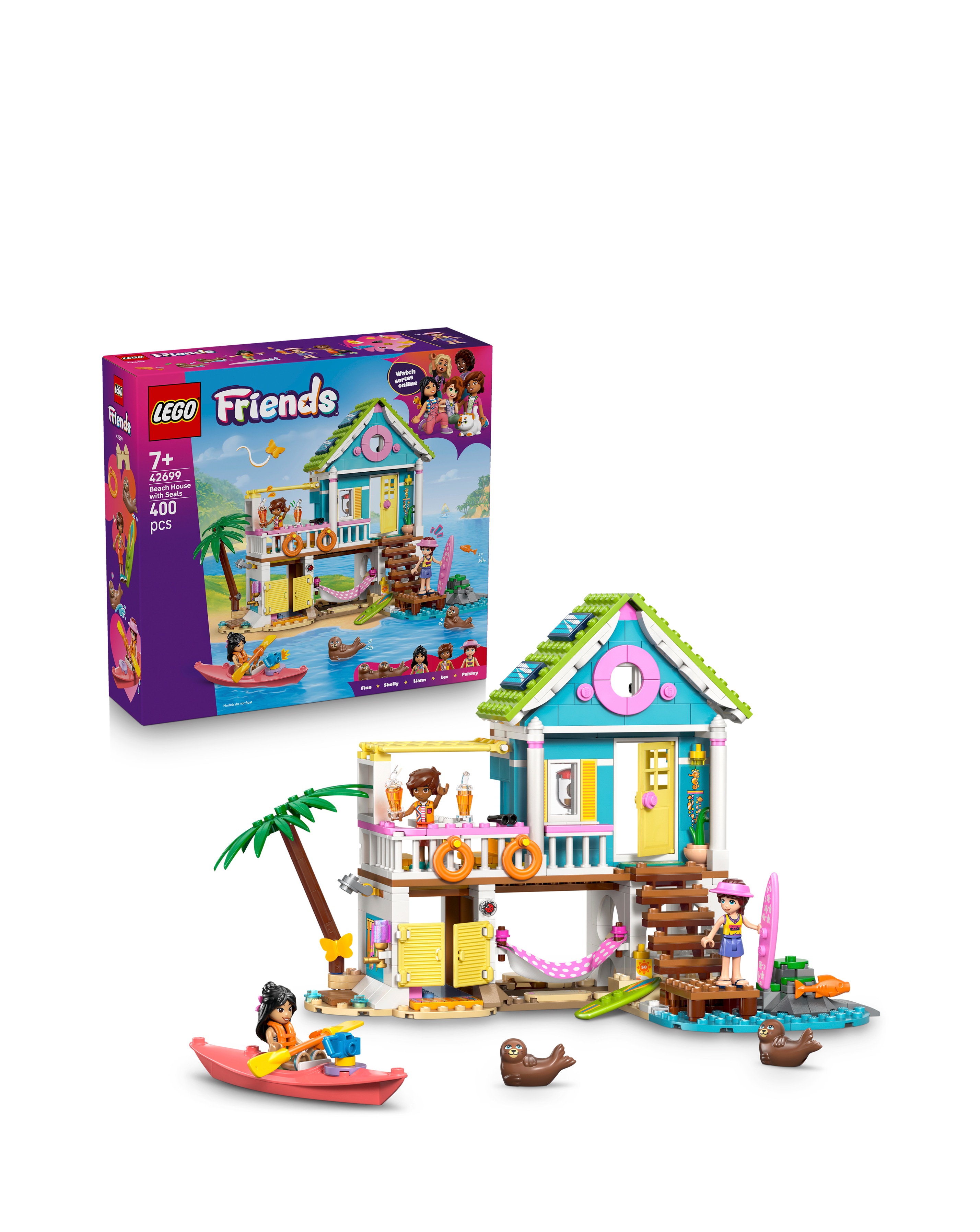 New In - LEGO Friends Beach House with Seals
