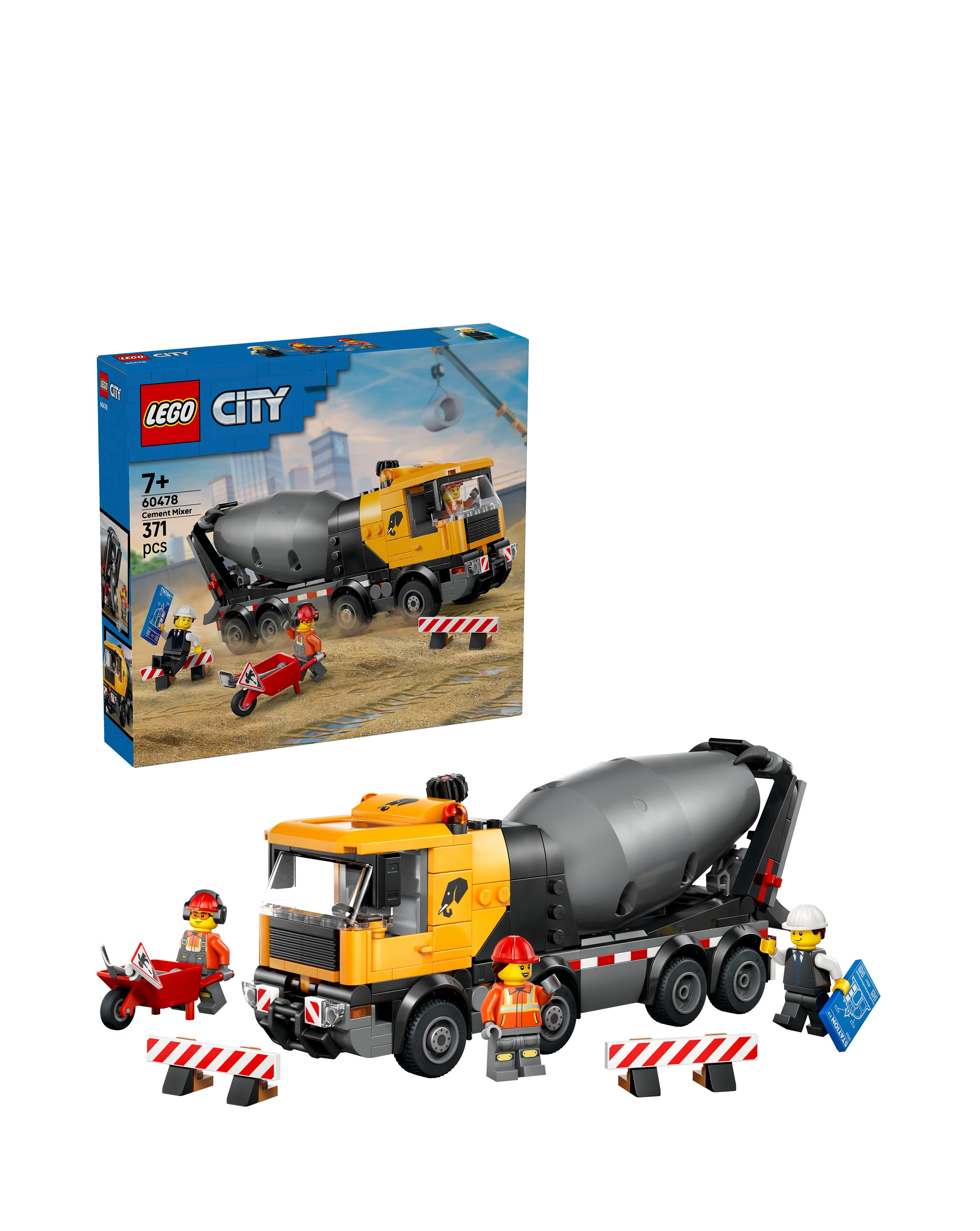 New In - LEGO City Cement Mixer