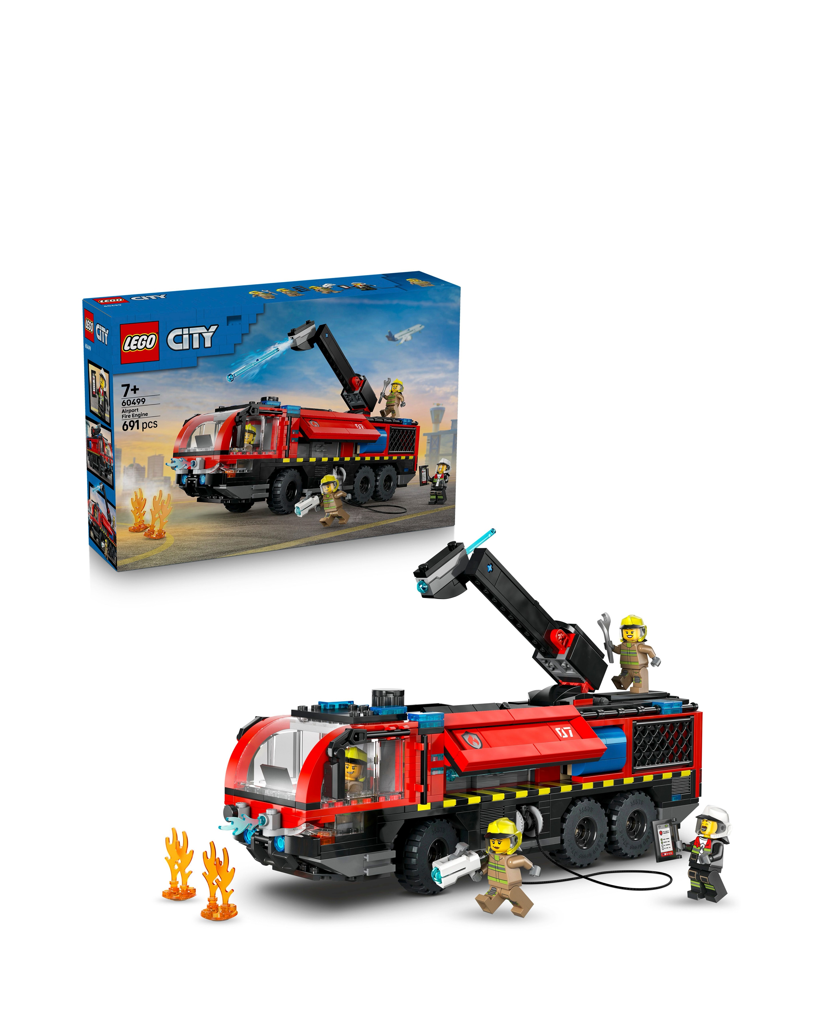 New In - LEGO City Airport Fire Truck