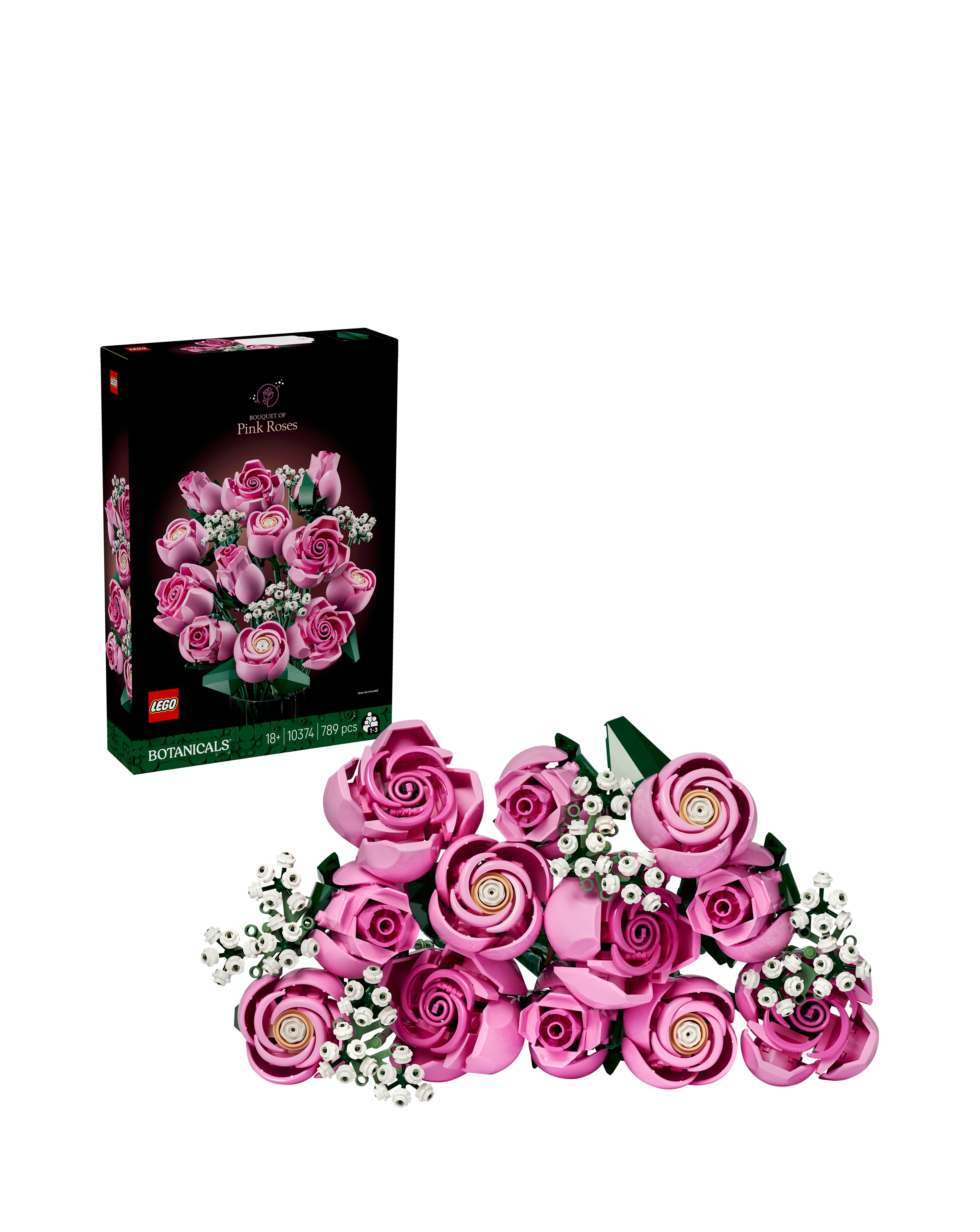 New In - LEGO Botanicals Bouquet of Pink Roses