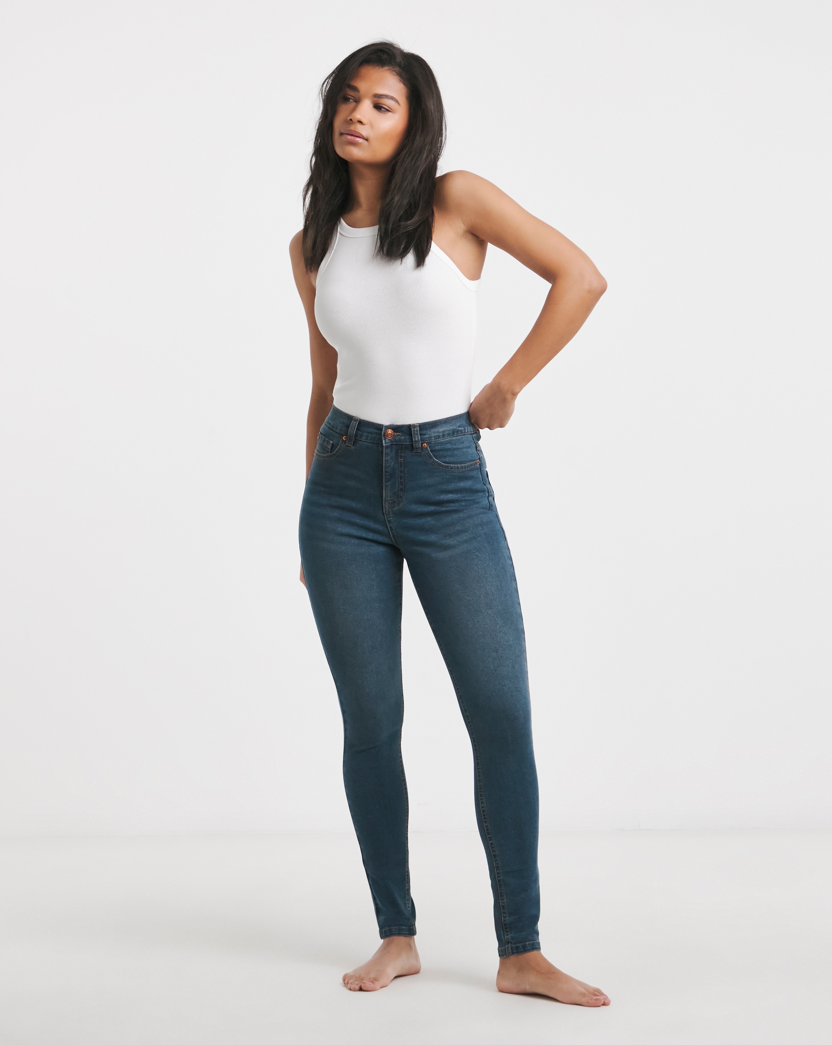 Vintage Blue 24/7 Skinny Jeans