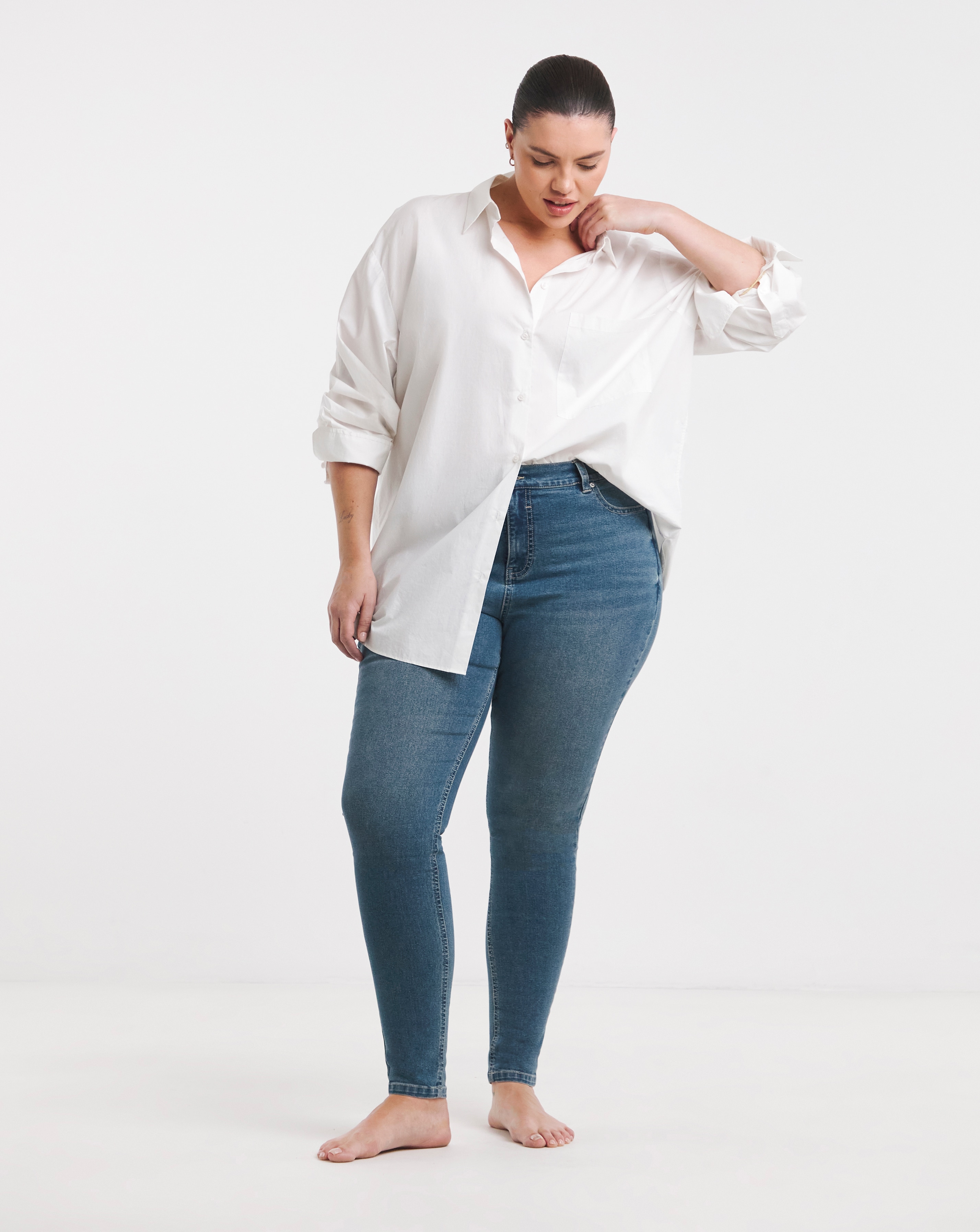 Green Cast 24/7 Skinny Jeans