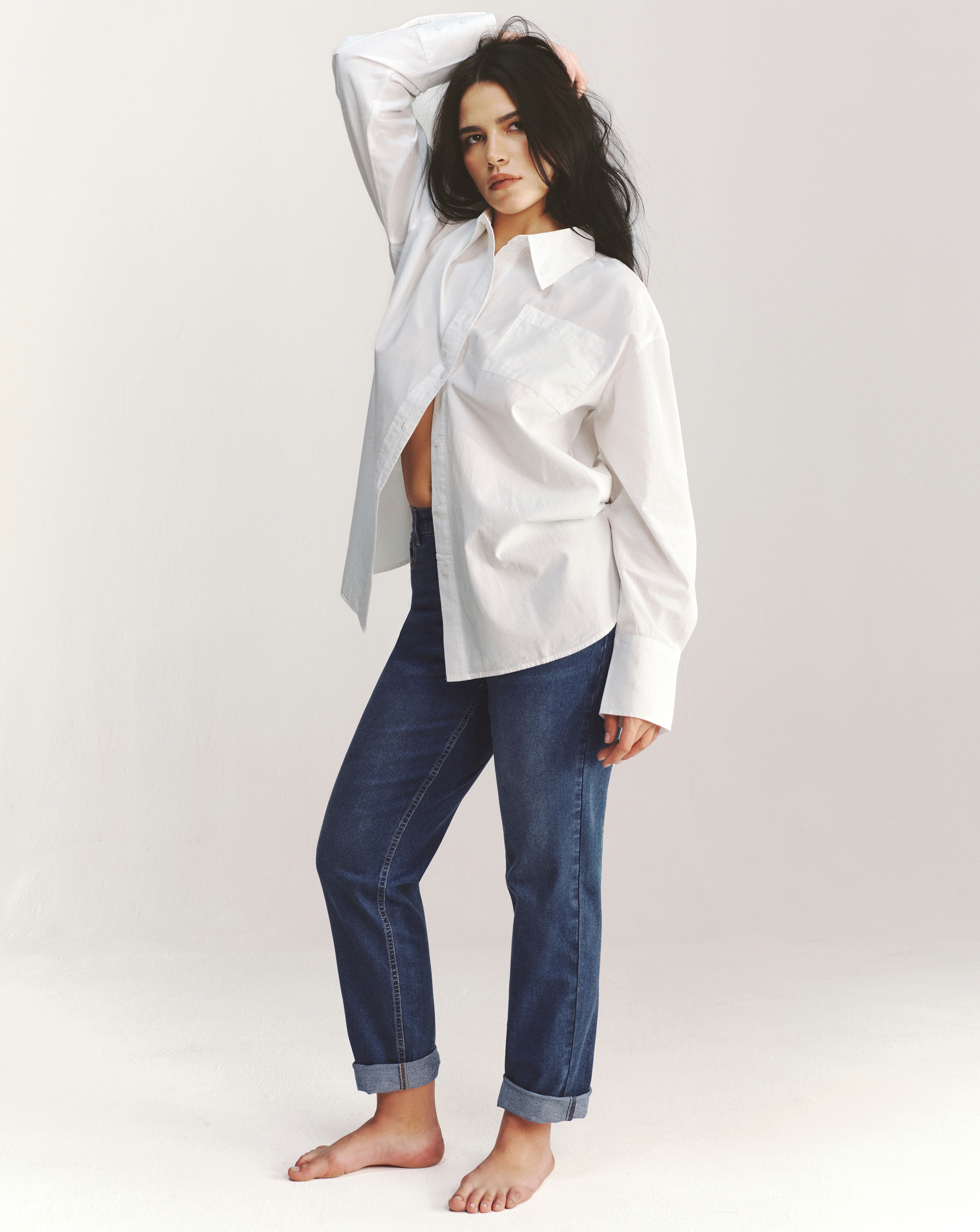 Vintage Blue 24/7 Boyfriend Jeans