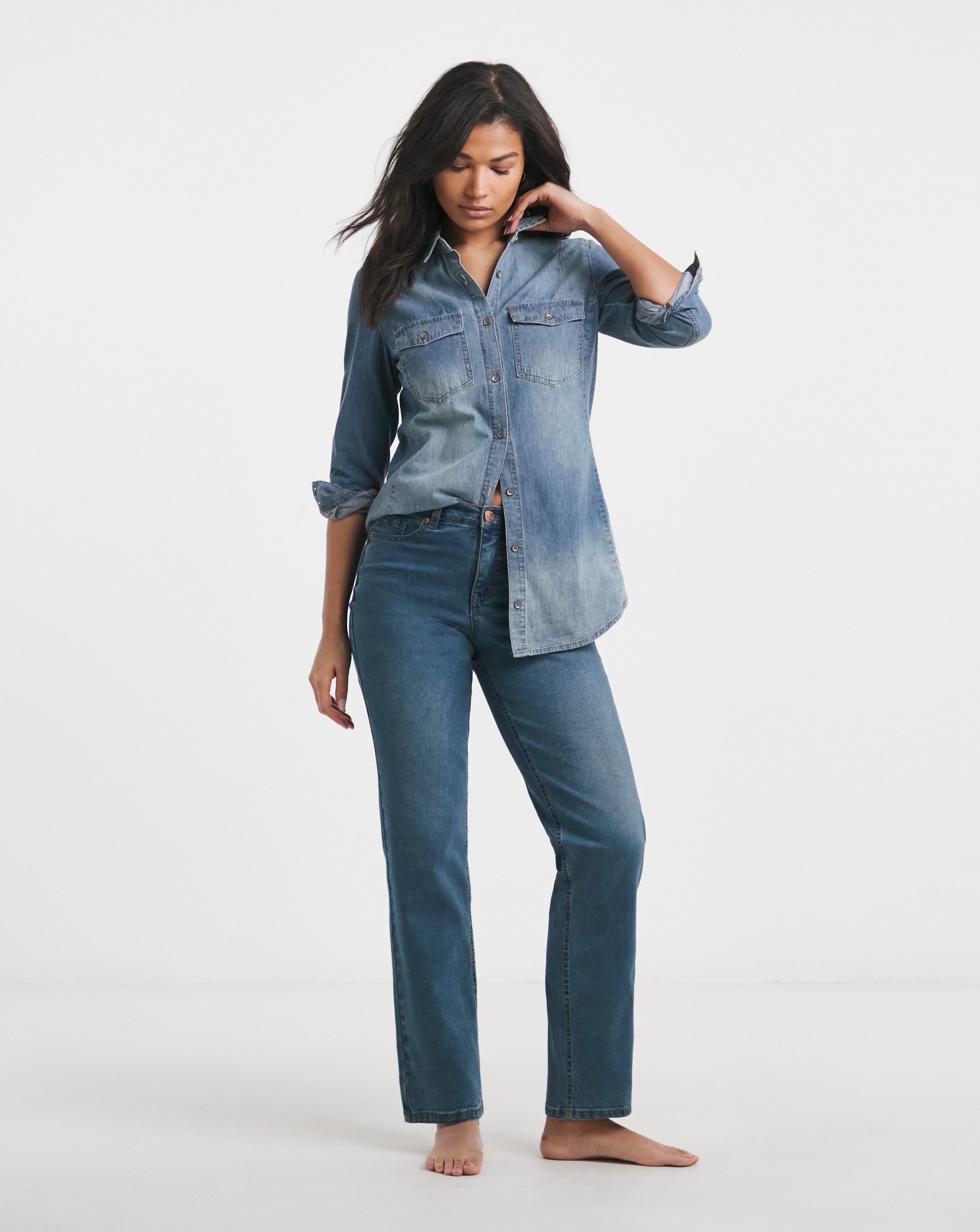 Western Blue 24/7 Straight Leg Jeans
