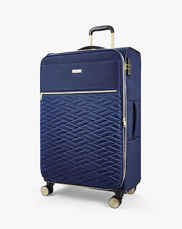 Rock Sloane Large Suitcase - Navy