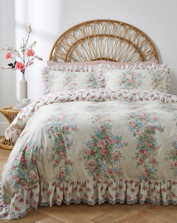 Vantona Spring Bouquet 180 Thread Count Duvet Cover Set