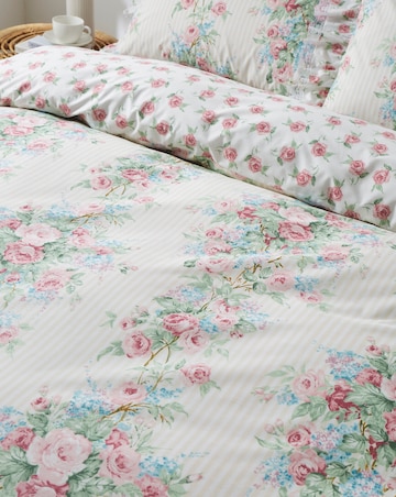 Vantona Spring Bouquet 180 Thread Count Duvet Cover Set