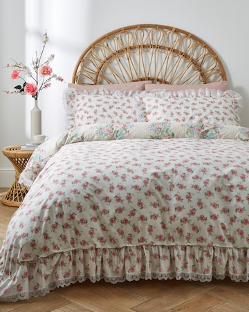 Vantona Spring Bouquet 180 Thread Count Duvet Cover Set